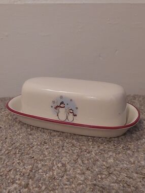 Royal Seasons Stoneware Butter Dish